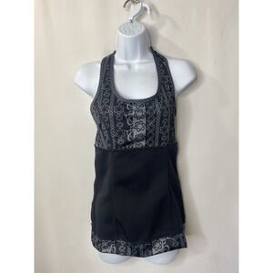 Zaggora Women's Neoprene Thermo Fit Compression Racer Back Tank Size Small Gym